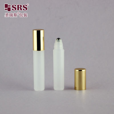 شراء 3ml فارغة مستحضرات التجميل المصنعة عجلة الصلب الكرة العين مصل عينة الزجاجة البلاستيكية online manufacture