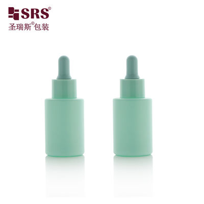 شراء بيع بالجملة طلاء مخصص لون زجاجي مستديرة وجهي جوهر فاخر زجاجة قطرة 30ml online manufacture