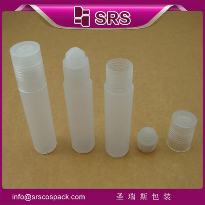 شراء لفة بلاستيكية على زجاجة RPP-10ml مع غطاء ورقية وكرة ورقية ، حاوية لامعة online manufacture