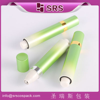 شراء Shengruisi التعبئة والتغليف SY-10ml البلاستيكية لفة الصحافة بدون هواء على الزجاجة مع الكرة المعدنية online manufacture