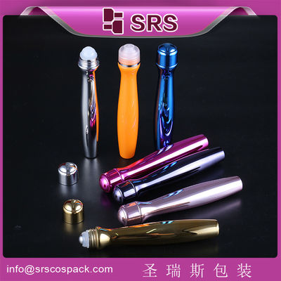 شراء SRS الزجاجة البلاستيكية 15 مل والزجاجات الكرة الدوارة العطرة PETG 15 مل للكريم العين online manufacture