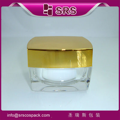 شراء SRS الصين المورد fanshion غودين فارغ أكريليك مربع حاوية كريم التجميل بالجملة online manufacture