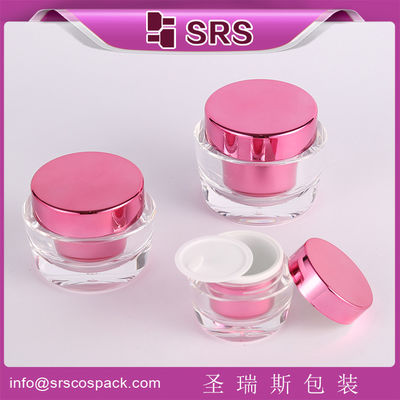 شراء 15ml 30ml 50ml العناية بالبشرة الزجاجات التجميلية الأكريلية المورد online manufacture