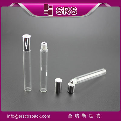 شراء SRS خالية 15ml زجاجية زجاجية كرة للكريم مع الغطاء الملمع من الألومنيوم online manufacture