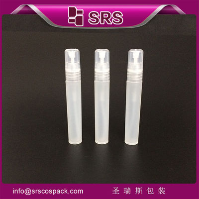 شراء SRS المورد الصيني زجاجة بلاستيكية فارغة من 8 مل مع مضخة رذاذ للعطور online manufacture