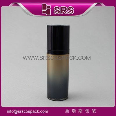 شراء مصنع مستحضرات التجميل المهنية ، بيع ساخن 15ml 30ml 50ml مضخة بدون هواء زجاجة online manufacture