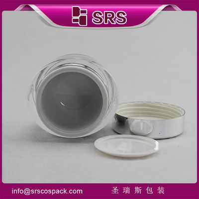 شراء SRS PACKAGING جودة عالية J041 زجاجة مستديرة أكريلية تجميلية online manufacture