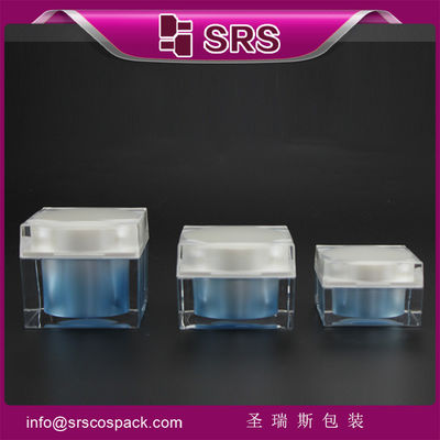 شراء زجاجة بلاستيكية جميلة J053 30ml 50ml 80ml تجميلية مربعة online manufacture