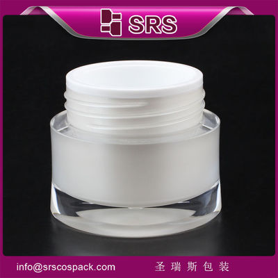شراء أشكال خاصة بيضاء متطاطية J093 30g 50g زجاجة تجميل بلورية online manufacture
