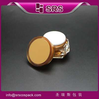 شراء صانع جرة تجميل شكل ماس،J060 أكريليك 30g جرة كريم online manufacture