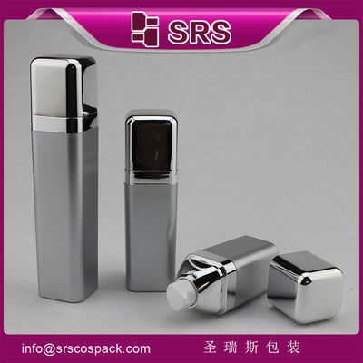 شراء مزود زجاجات فضية بدون هواء،A056 زجاجات مربعة online manufacture
