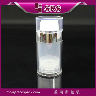 شراء A0212 30ml 50ml زجاجة تجميل خالية من الهواء،بجزء كبير الزجاجة الفارغة online manufacture