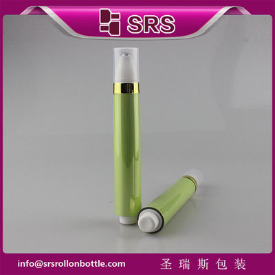 شراء AY-15ml المعدنية لون بلا هواء من البلاستيك لفة على الزجاجة المصنع المهنية online manufacture