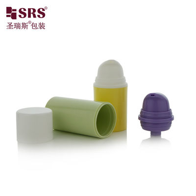 شراء مضخة ملونة مكياجات بلاستيكية مخصصة مصل مضخة فراغ PP زجاجة بلا هواء online manufacture