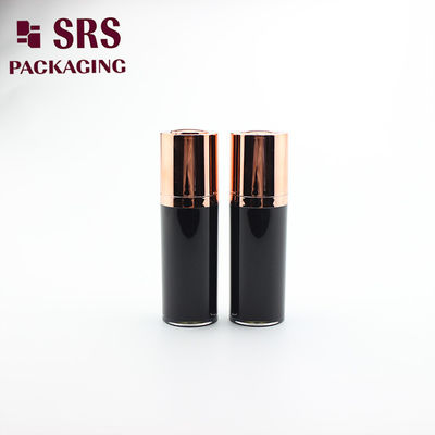 شراء A020 طلاء أسود أكريليك الزجاجة المكملة الجدار مزدوج الزجاجة الكوسمية بدون هواء online manufacture