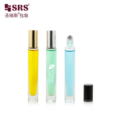 شراء زجاج جدار سميكة 10 مل زجاجات العطر الثقيلة مع غطاء معدني لامع online manufacture