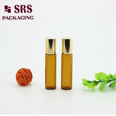 شراء زجاجة كرة رجل زجاجية رخامية فاخرة 5 مل مع كرة معدنية للزيت الأساسي online manufacture