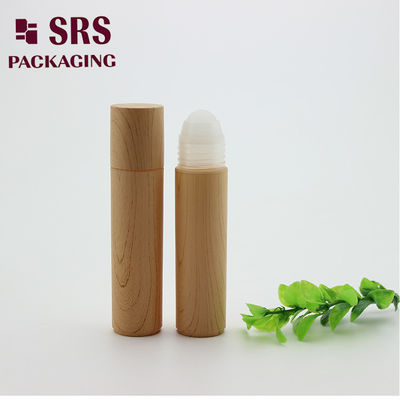 شراء الزجاجة البلاستيكية RPP-30ml مع الكرة البلاستيكية والقبعة البلاستيكية المطبوعة الخشبية لفة مخصصة على الزجاجة online manufacture
