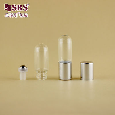 شراء BLP-3ml لفة أنبوب زجاجي مستديرة أسفل على الزجاجة في لون بانتون مخصص لزيت العلاج العطري بدون تسرب online manufacture