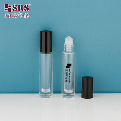 شراء GB1-5ML ميني لطيفة عالية النتائج القاع سميك شفافة واضحة لفة على الزجاجة للزيوت العطرية الأساسية المطبق الدائري online manufacture
