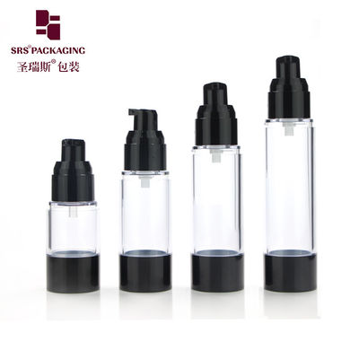 شراء تعبئة مستحضرات التجميل الكلاسيكية 15ml 30ml 40ml 50ml 80ml 100ml 120ml AS زجاجات مضخة بلا هواء online manufacture