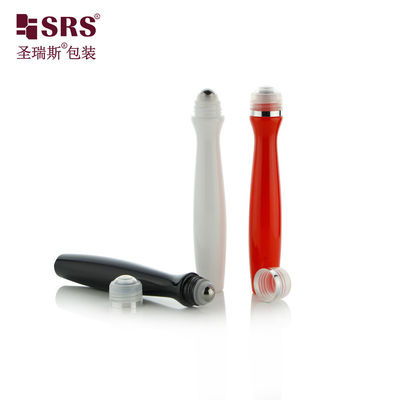 شراء SRS8447-15ML الفارغ اللون المخصص الكرة البلاستيكية الدوارة الفولاذية لعيون جيل شكل شعاعي تصميم فريد مادة PETG مقدم الطلب online manufacture