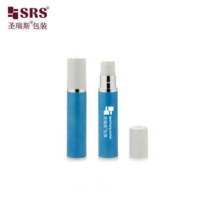 شراء A003 5ml زجاجة مضخة فضية معدنية لون الكتف ملونة صلبة بلاستيكية فارغة بدون هواء online manufacture