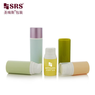 شراء PA203A 15ML 30ML 50ML زجاجة PP غير الهوائية قابلة للتخصيص للمصل سهلة الطباعة العلامة التجارية التعبئة التجميلية online manufacture