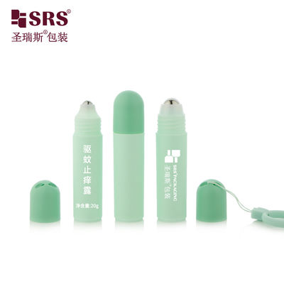 شراء RPPF 20ml حقن تخصيص لون متطاير القبة المتجمدة غطاء قبة مع Lanyard مستديرة الزجاجة الحائط الواحد لفة على online manufacture