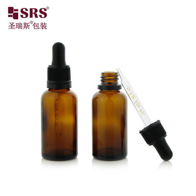 شراء D003-1 زجاجة زجاجية مستديرة خضراء حمراء مع غطاء قطرات ضد التلاعب لزيت العطور الأساسي online manufacture