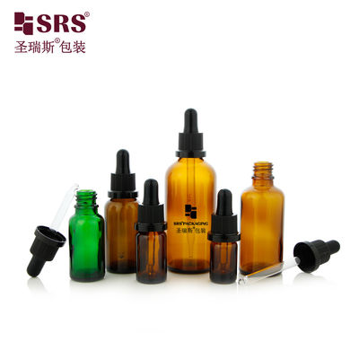 يشتري D012 شكل مستدير فارغ زيت أساسي قطرة الزجاجة تخصيص اللون شعار مطبوع لا تسرب حاوية online manufacture