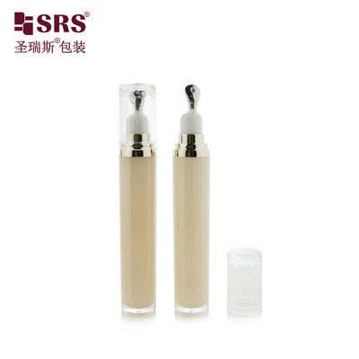 شراء LR001-15ML طلاء لون مخصص فاخر واضح أكريليك عيون مصل الزجاجة التعبئة والتغليف مستحضرات التجميل online manufacture