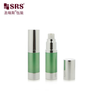 شراء A022B 10ml 20ml 30ml 50ml بلاستيكية مستديرة مضخة بدون هواء قنينة لوشن للأساس التجميلي online manufacture