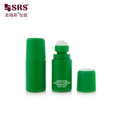 شراء RPPC-60ML Customization PP PCR Recycled Plastic Roll On Antiperspirant Gel Applicator Bottle online manufacture