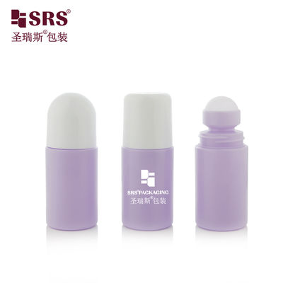 شراء RPPC-60ML Recycled PP PCR Plastic Roll-On Custom Deodorant Gel Applicator Bottle Packaging online manufacture