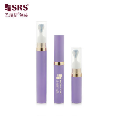 شراء A0035 حاوية التوزيع الأنيقة من 7.5ml إلى 15ml بدون هواء مع صلبة الزنك للصبغة العالية online manufacture