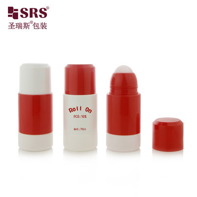 شراء RPPE 50ml 75ml RPPE حاويات بلاستيكية قابلة للإستبدال مثالي للاستخدام اليومي لمادة مزيل الرائحة و مصل الجسم online manufacture