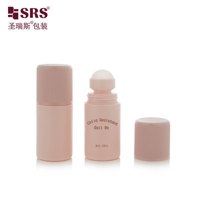 شراء RPPC1-60ML CRC Child Resistant Cap Custom Color PP PCR Recycled MONO Roll On Deodorant Bottle online manufacture
