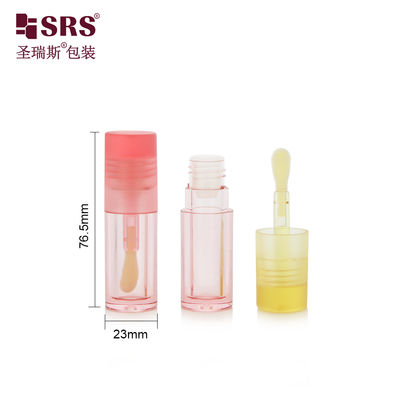 شراء G1184 Paint Gradient Color Customize Plastic Lipgloss Tube Packaging Skincare Serum Bottle online manufacture
