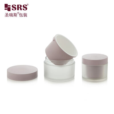 شراء J101 50g 100g 240g كريم الوجه الفارغ الفاخر جرة حاوية التعبئة والتغليف التجميلي قابل للتغيير online manufacture