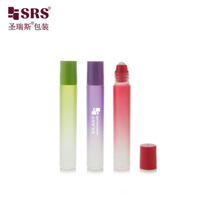 شراء RPP 8ml طلاء لون منحدر أحمر أخضر أرجواني لون بلاستيكي PP لفة على زجاجة لمطبق جيل حب الشباب online manufacture