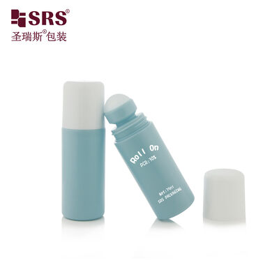 شراء RPPC 75ML 2.5 أوقية بلاستيكي PP PCR حقن تنفخ زجاجة الكرة الدوارة لجيل مضاد للشم online manufacture