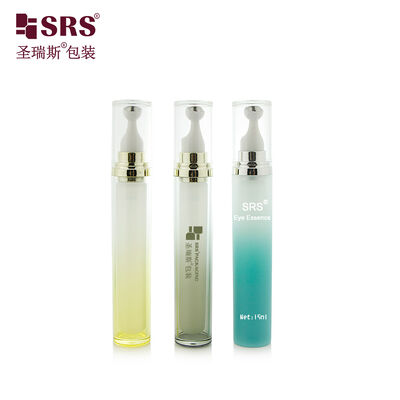 يشتري LR002 15ML 20ML ألعاب الفاخرة الراقية البلاستيكية الأكريليك التدليك جيل زجاجة كرة الدوار المطبق online manufacture