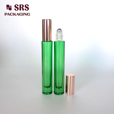شراء 10 مل من الزجاج الشفاف الأخضر السميك على الزجاجة لزيت العطور online manufacture