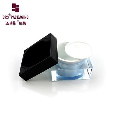 شراء J053 15g 30g 50g مربع حسب الطلب الأزرق الأكريليك البلاستيكي الكريم عبوة فارغة online manufacture