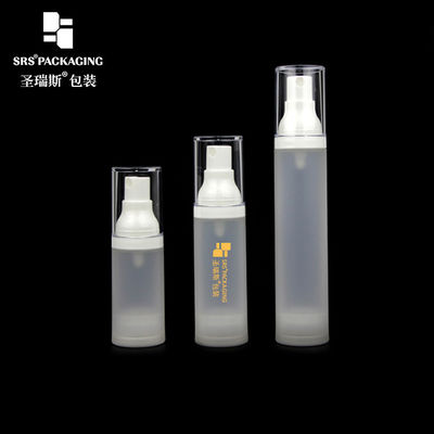 شراء 15ml 30ml 50ml البلاستيك رش الكحول الفارغ مضخة بلا هواء زجاجات online manufacture