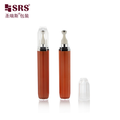 طبقة الصحافة تدليك العين زجاجات الكرة الدوارة مطبق مستحضرات التجميل بالجملة 20ml زجاجة