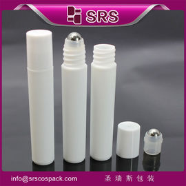 SRS الصين المصنعة 7ml البلاستيكية لفة على زجاجة نوع الختم مع غطاء المسمار لاستخدام حب الشباب