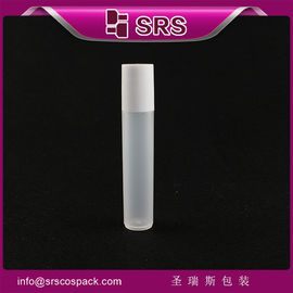 تعبئة SRS 12ml زجاجة كرة بلاستيكية مع كرة معدنية ومادة PP صديقة للبيئة