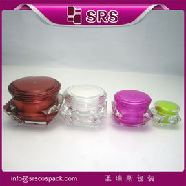 عبوة شنجرويسي J060-5ml 15ml 30ml 50ml بلاستيكي كريم أكريليك الماس